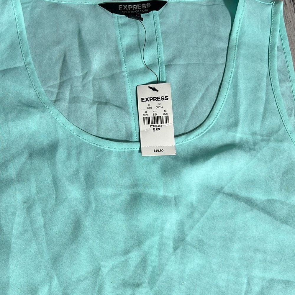 Express Split Back Tank Top Size S - Picture 4 of 6